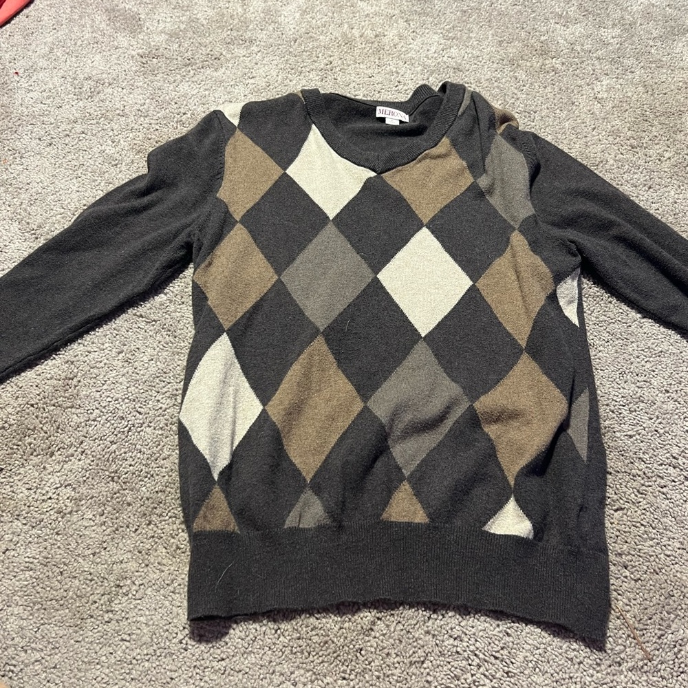 Merona size s in mens sweater